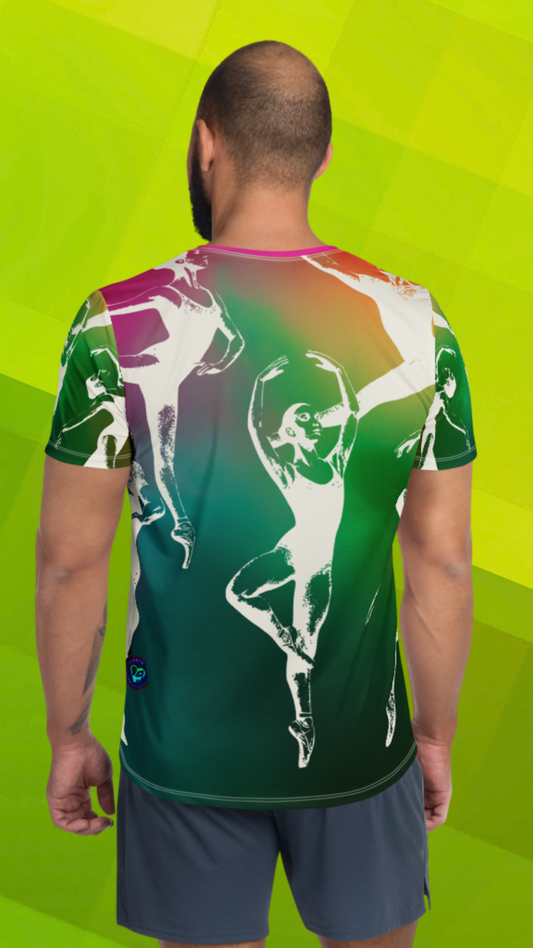 Applausewear: Ballet Edition Men's Athletic T-Shirt