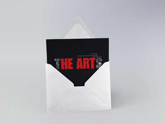 Heart the Arts™ Greeting Cards - Pack of 10 - blank inside