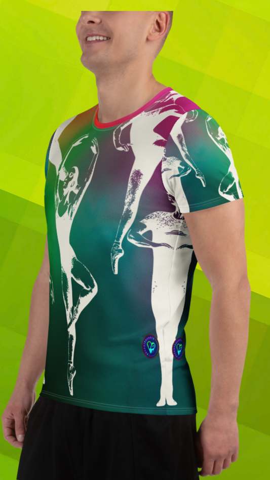 Applausewear: Ballet Edition Men's Athletic T-Shirt