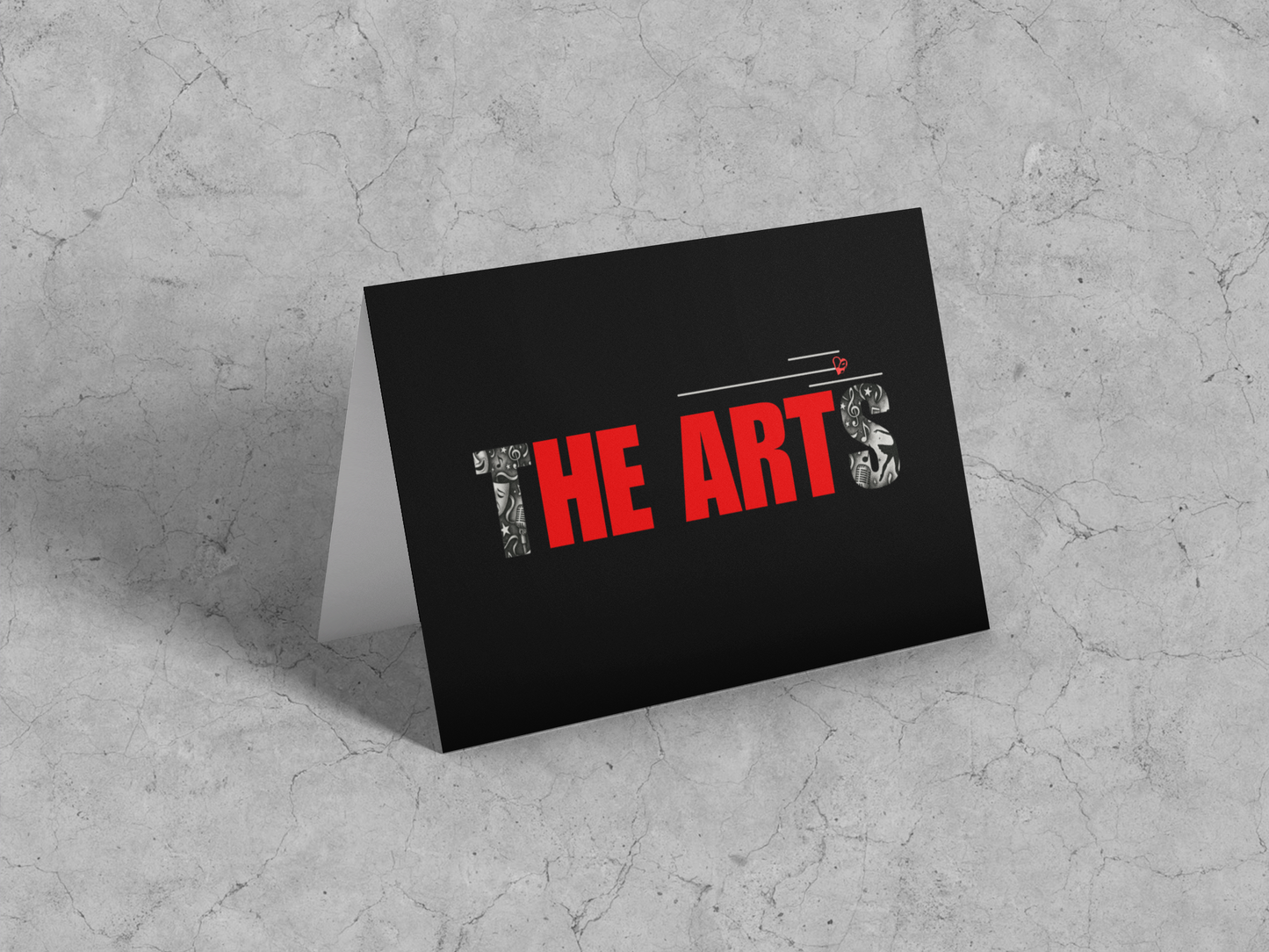 Heart the Arts™ Greeting Cards - Pack of 10 - blank inside